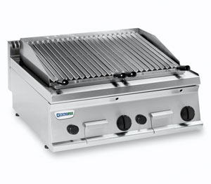 Gas Grill mit Lavastein TECNOINOX GR70G7